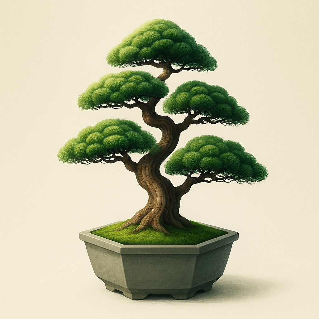 Maceta Bonsai Hexagonal